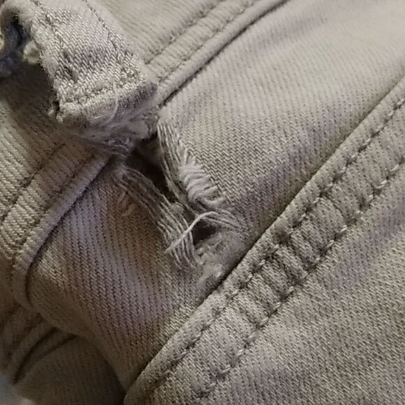 Zara Trafaluc Women’s Size 6 Gray Moto Ankle Zip Jegging - Picture 9 of 9